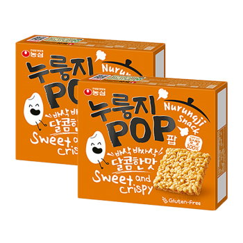 농심) 누룽지팝 142g, 2개