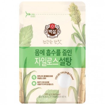 백설) 하얀 자일로스설탕 500g 1개