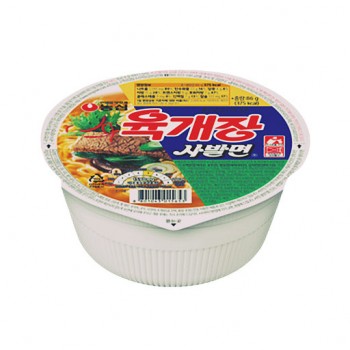 농심)육개장 사발면 소컵