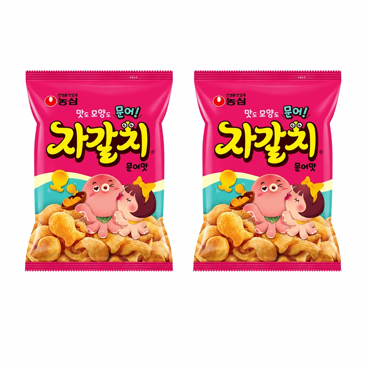 농심 자갈치90g 2개