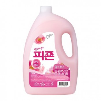 피죤 레귤러 섬유유연제 핑크로즈 본품, 3L