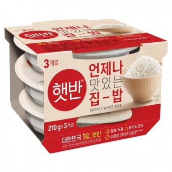 햇반 백미밥, 210g