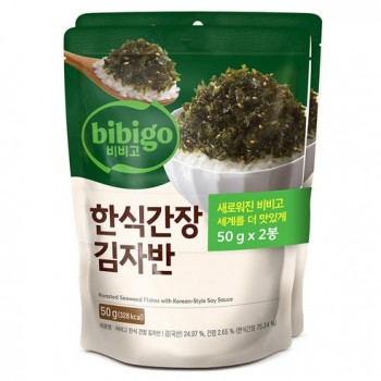 비비고 한식간장 김자반, 50g, 2개