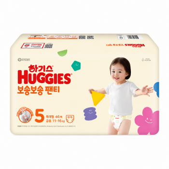 하기스 5단계, 보송보송 팬티형 기저귀 공용,