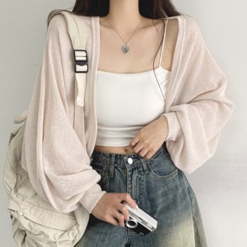 위드후이린 여성용 팔뚝커버 볼레로 가디건