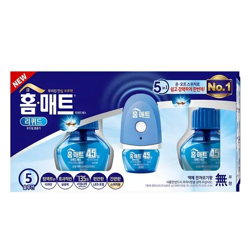 홈매트 리퀴드 스위치형 + 리필 3p, 87ml, 1세트