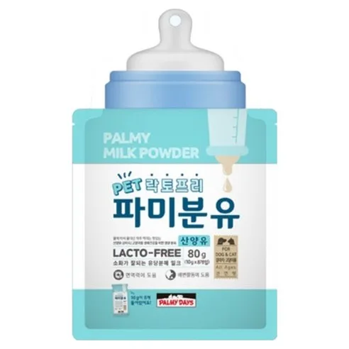 파미데이즈 반려동물 락토프리 파미분유 80g