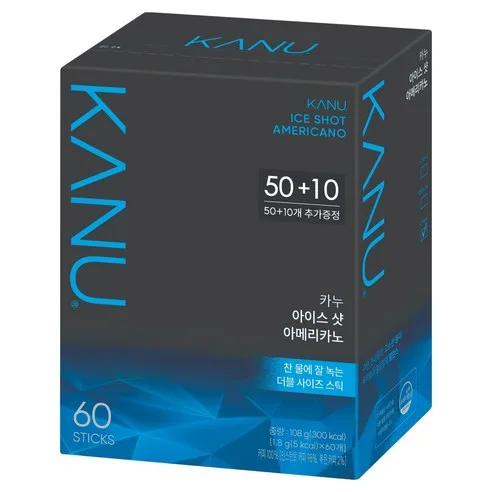 카누 아이스샷 아메리카노 1.8g × 60개입