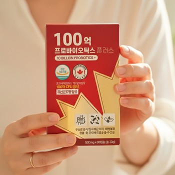 100억 프로바이오틱스 플러스 500mg X 60캡슐