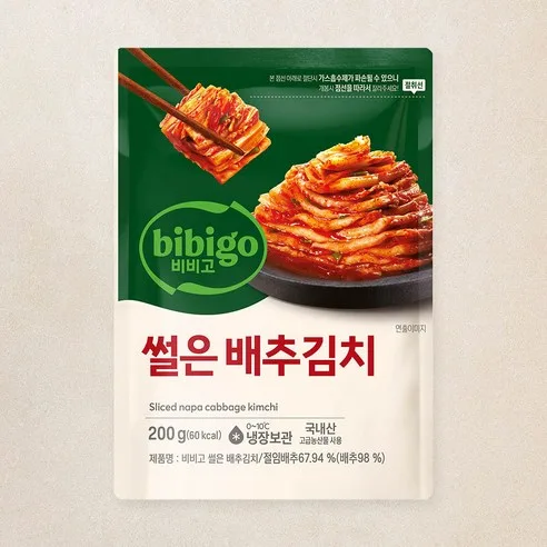 비비고) 썰은배추김치 200g