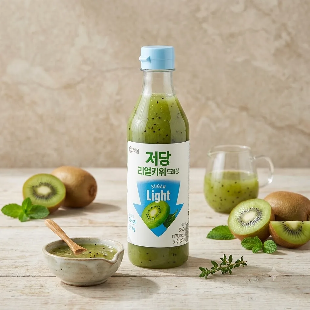 백설 저당 리얼키위 드레싱 560g