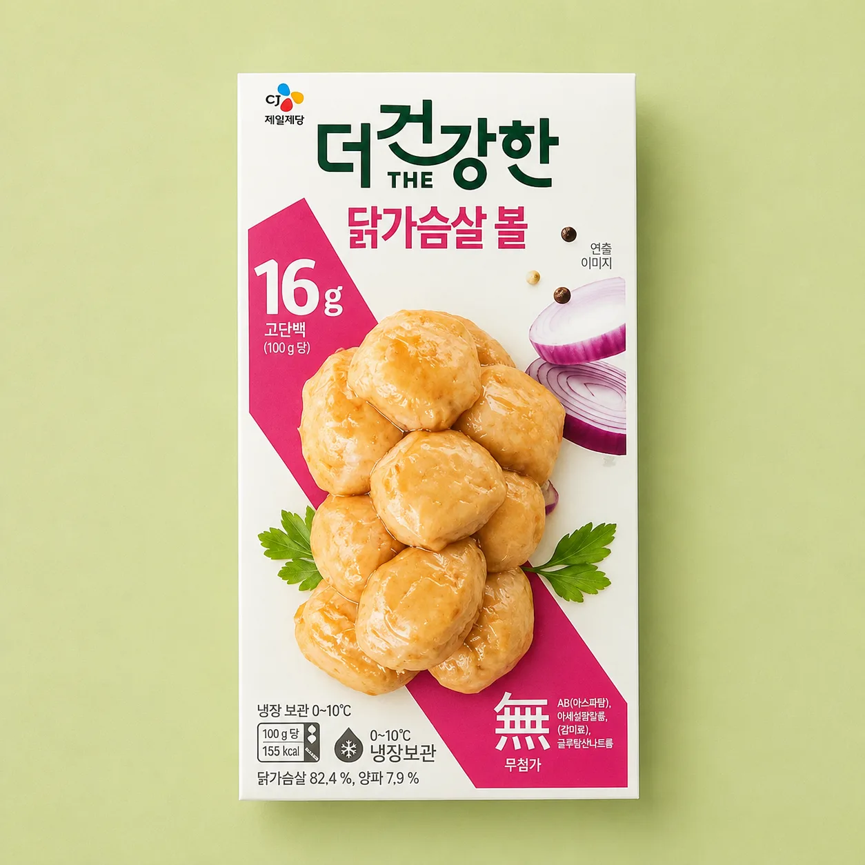 더건강한 닭가슴살 샐러드톡톡, 96g, 1개