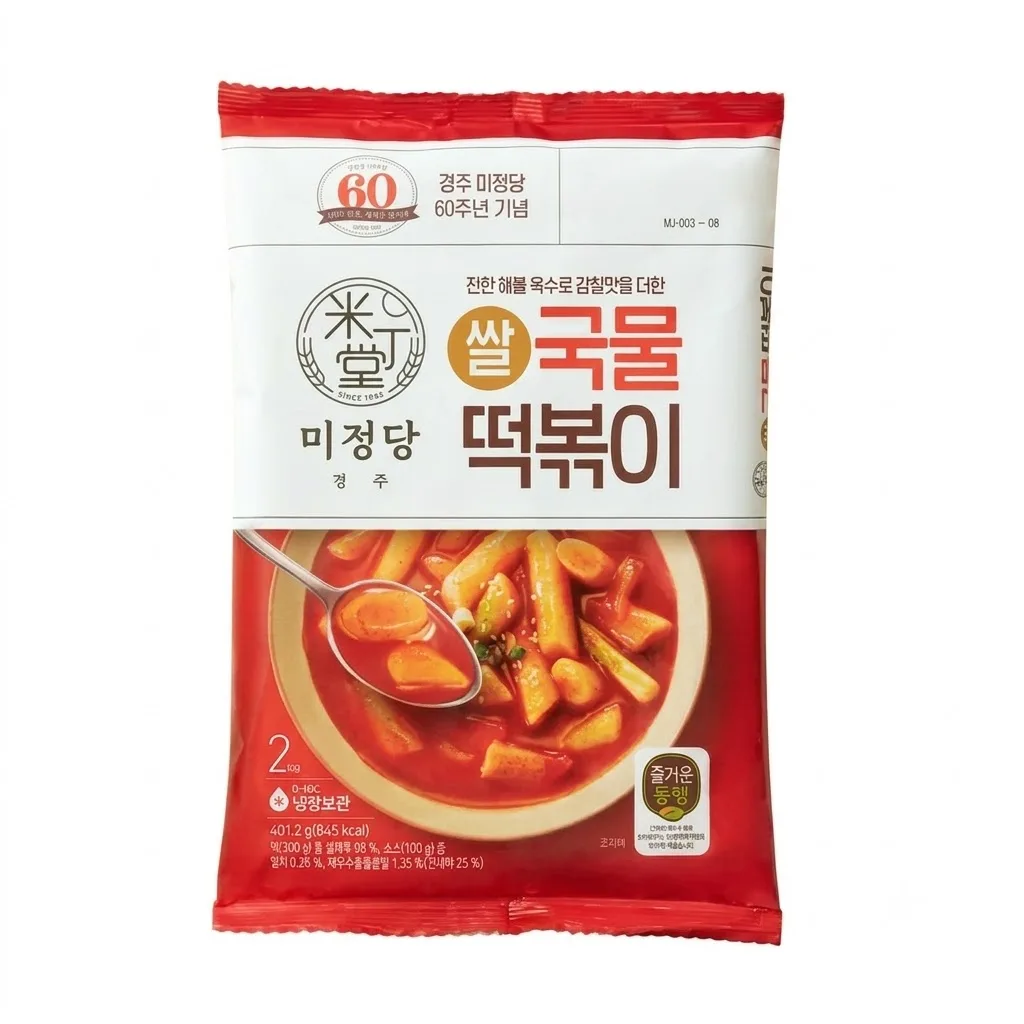 미정당 쌀 국물떡볶이 401.2g, 1개