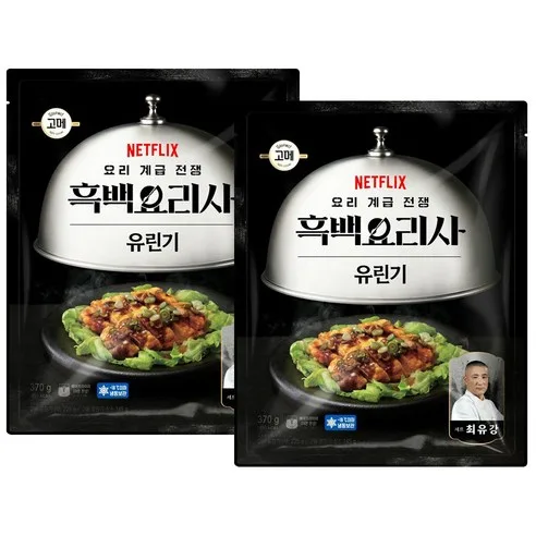 고메 흑백요리사 유린기 370g, 2개
