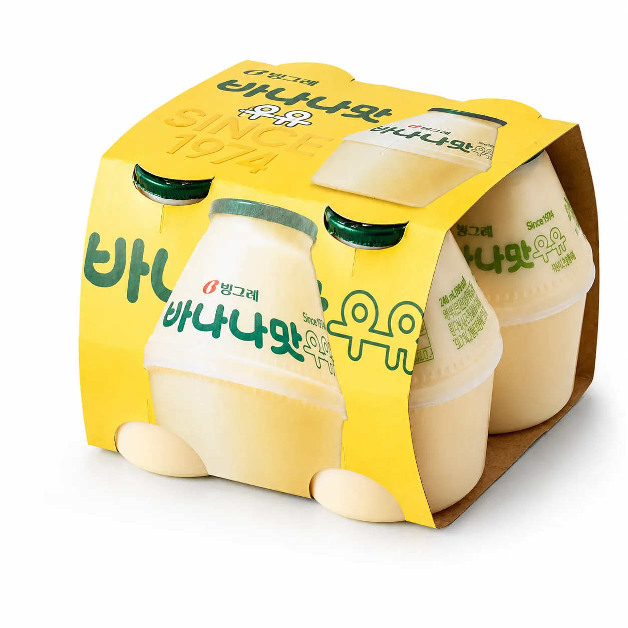 빙그레 바나나맛우유, 240ml 4개입, 1개