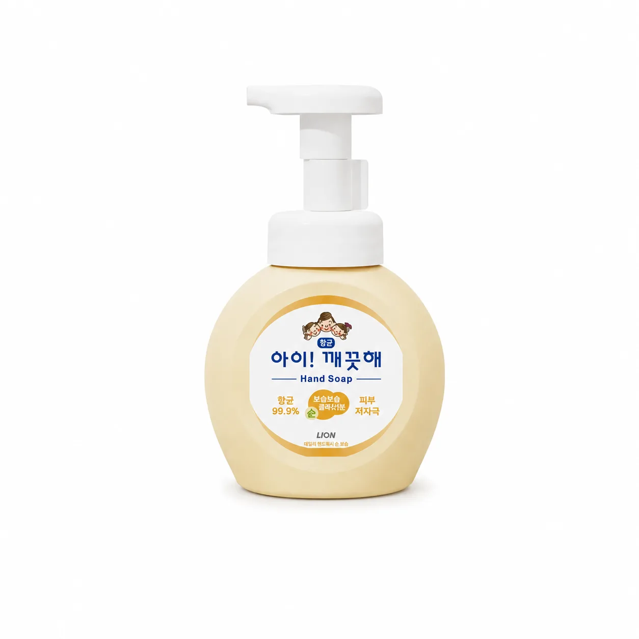 아이깨끗해 핸드워시 순 보송보송 파우더향, 250ml,