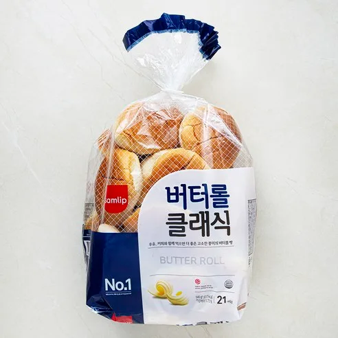 삼립 버터롤 클레식 21개입, 546g, 3개