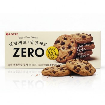 롯데 제로 초콜릿칩쿠키 84g